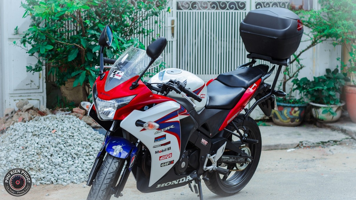 cbr150 2014 gắn thùng givi