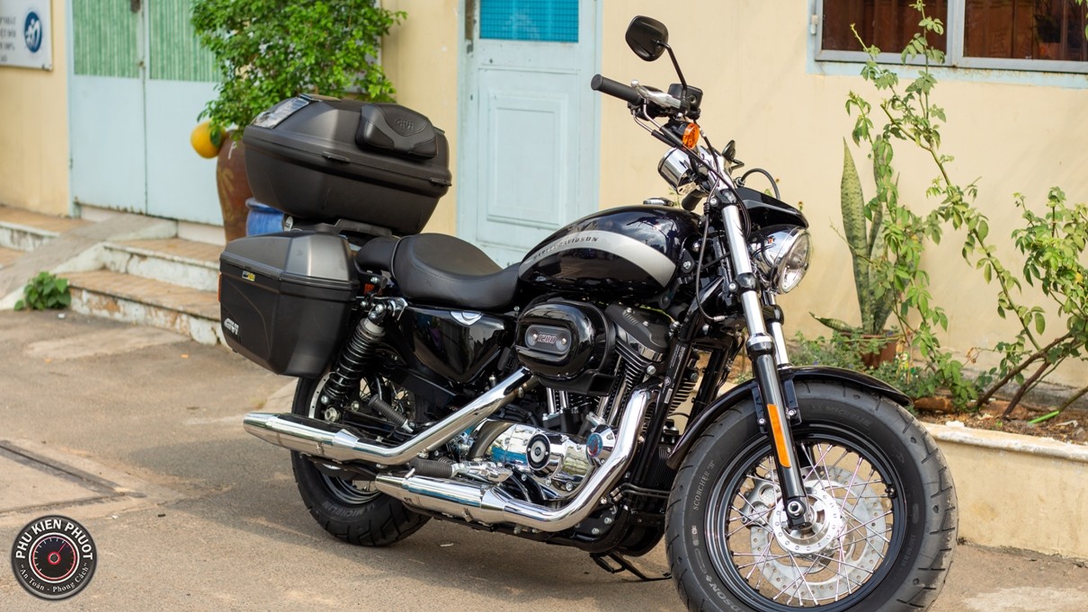 thùng xe moto harley davidson 1200cc custom